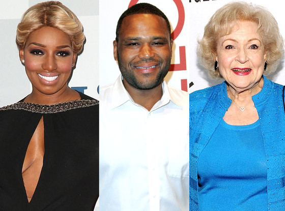 NeNe Leakes, Betty White, Anthony Anderson NeNe Leakes, Betty White, Anthony Anderson